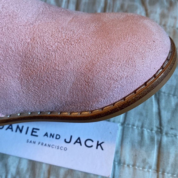 Janie and Jack Suede Side Zip Bootie Sz 6 - Picture 5 of 5